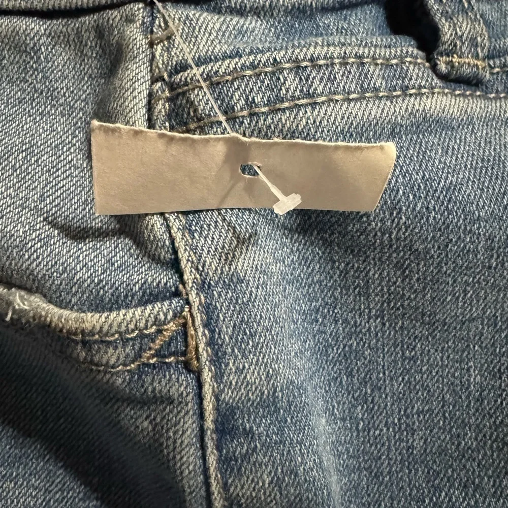 Joe’s Salma Rolled Raw Hem Cut Off Blue Denim Jean Shorts Size 33 New